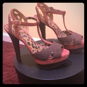 Jessica Simpson platform dress sandals